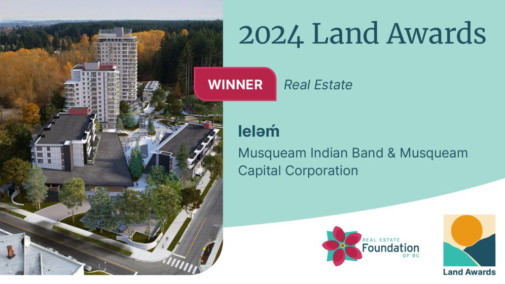 leləm̓ Living Wins 2024 Land Awards for Rental Spaces